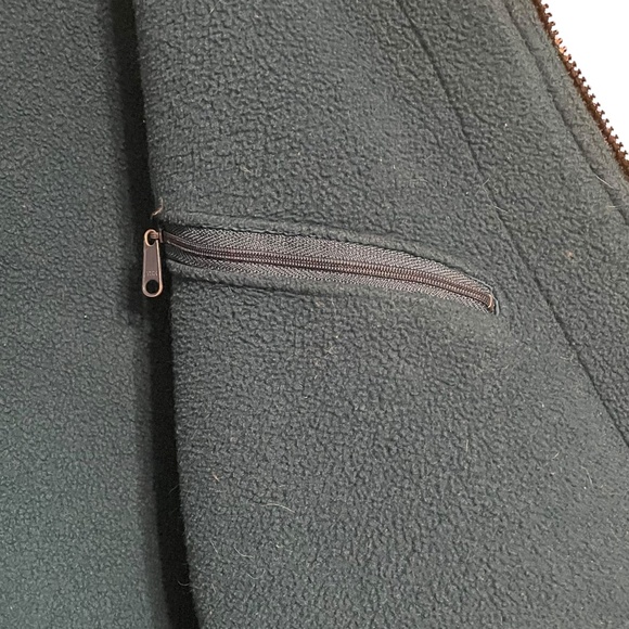 Vintage L.L. Bean Fleece Lined Warm Up Insulated Bomber Jacket Full Zip - Picture 5 of 7